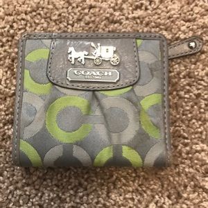 Coach mini wallet
